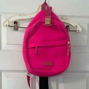 Sarah Wells- Allie Sling Bag- Hot Pink